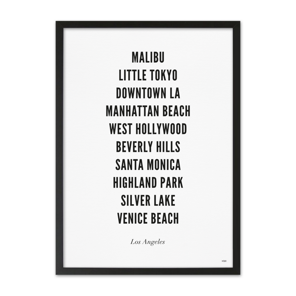 Poster of Los Angeles - City | WIJCK.