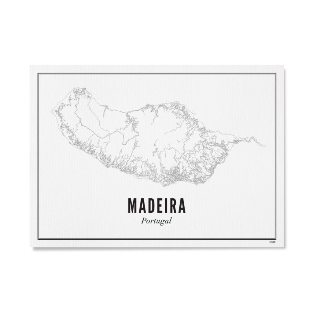 Poster von Madeira - Insel | WIJCK.