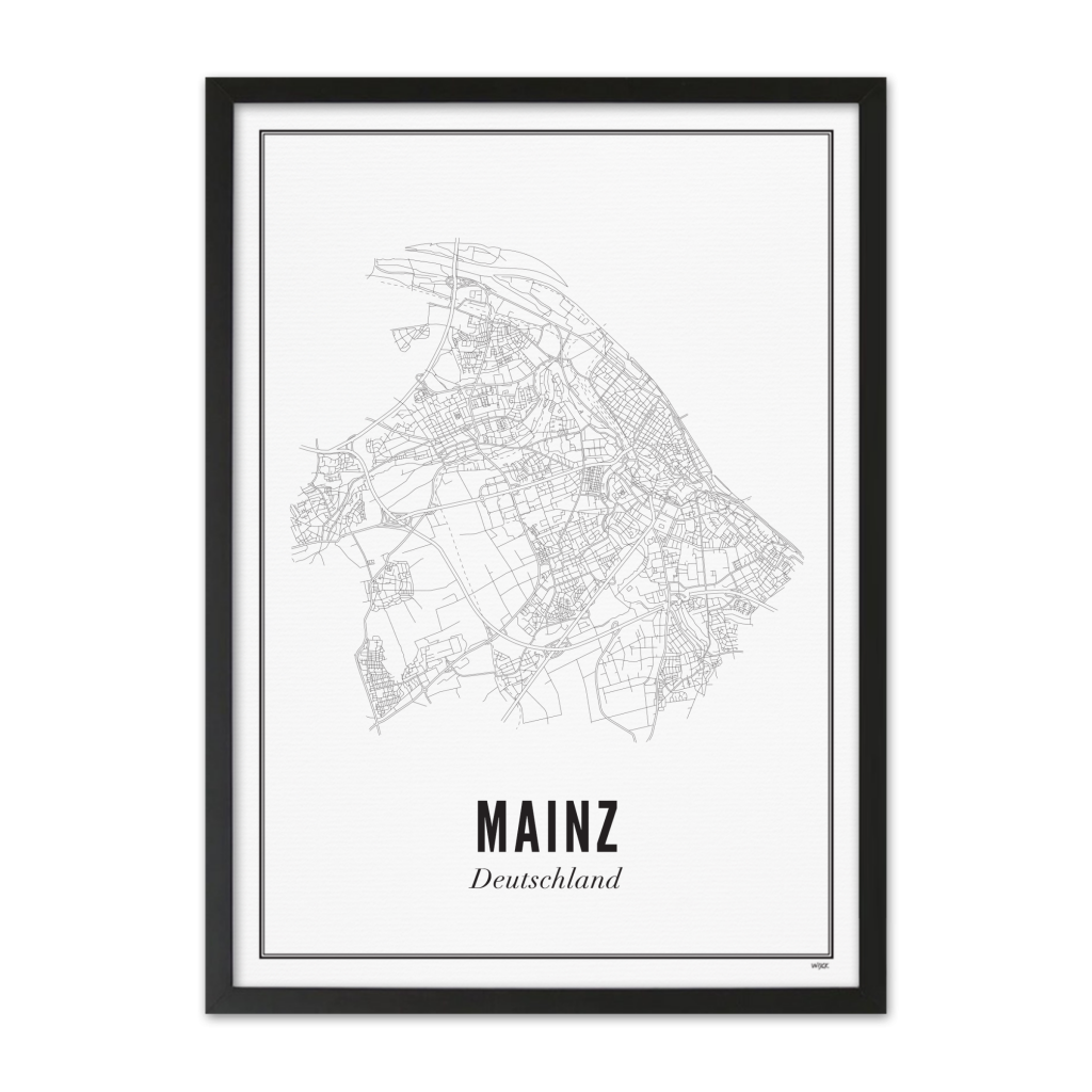 Poster of Mainz - City | WIJCK.