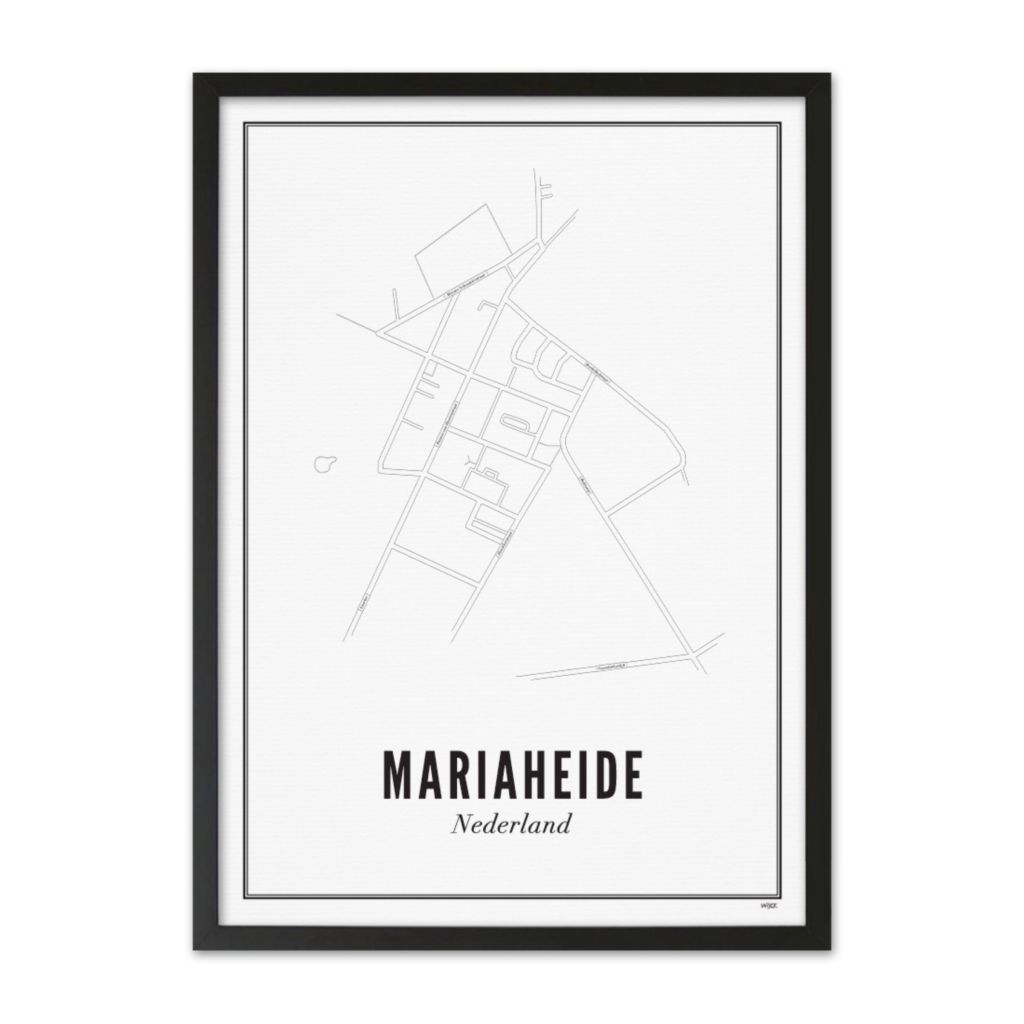 Poster of Marieheide - Stad | WIJCK.