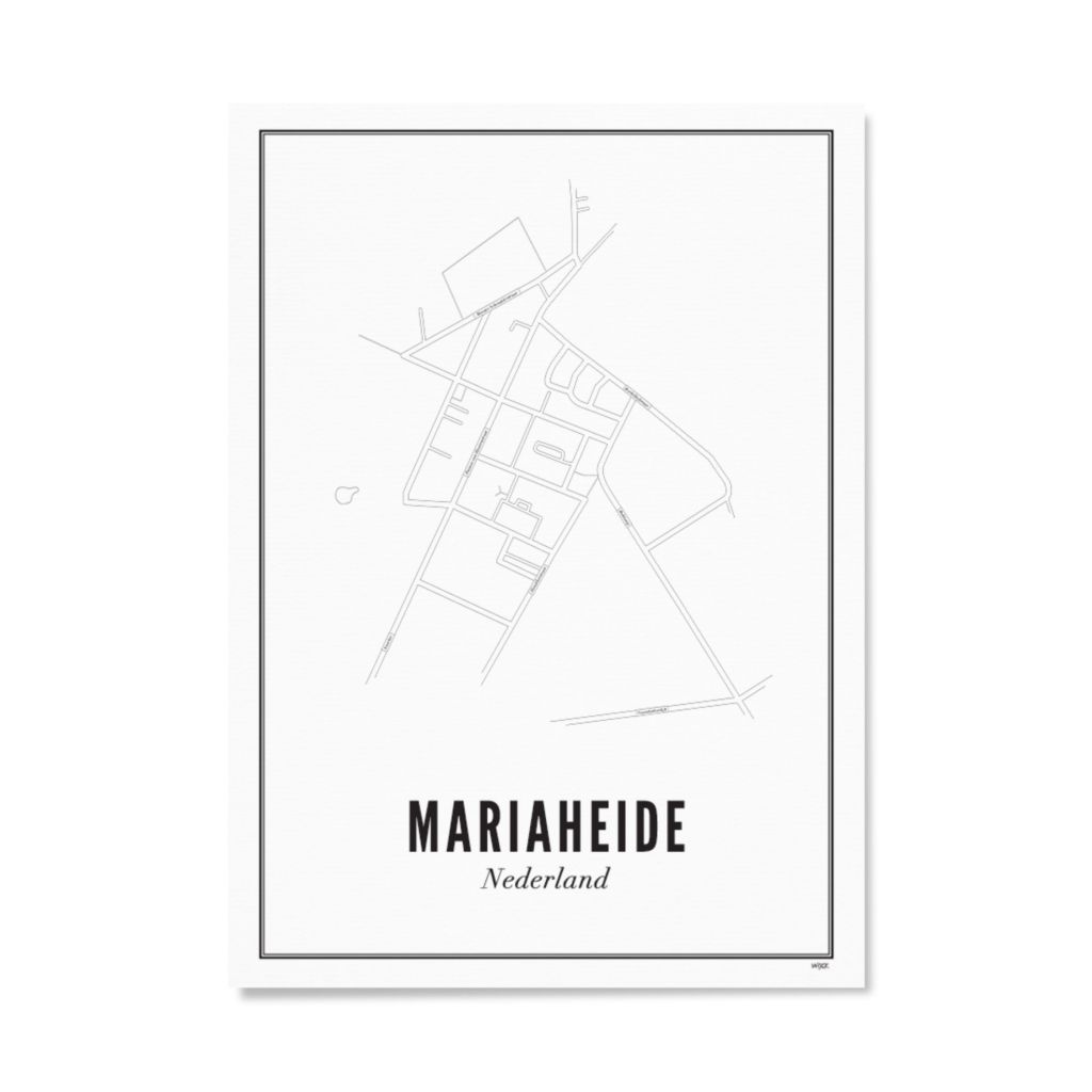 Poster of Marieheide - Stad | WIJCK.