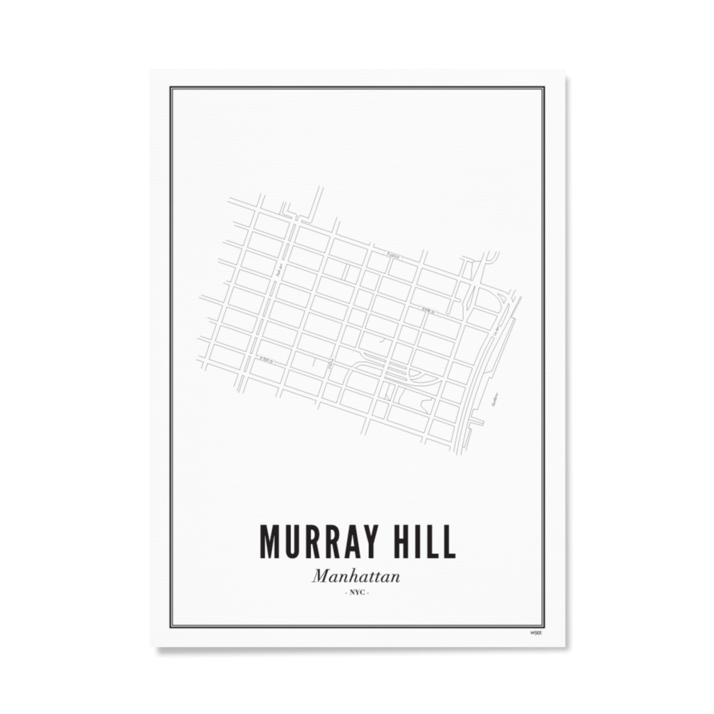 Poster von New York - Murray Hill | WIJCK.
