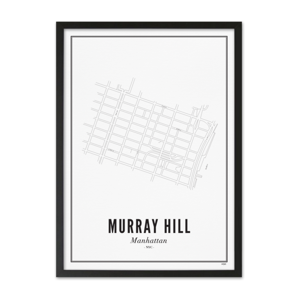 Poster von New York - Murray Hill | WIJCK.