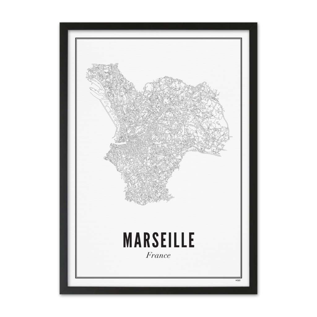 Poster von Marseille | WIJCK.