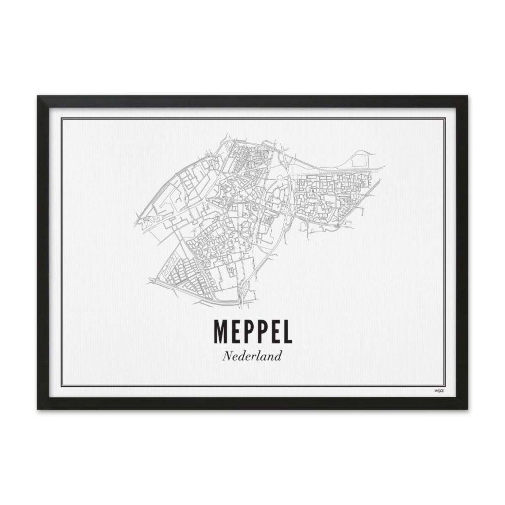 Poster von Meppel - City | WIJCK.