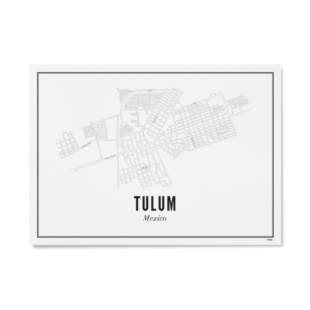 Poster of Tulum - City | WIJCK.