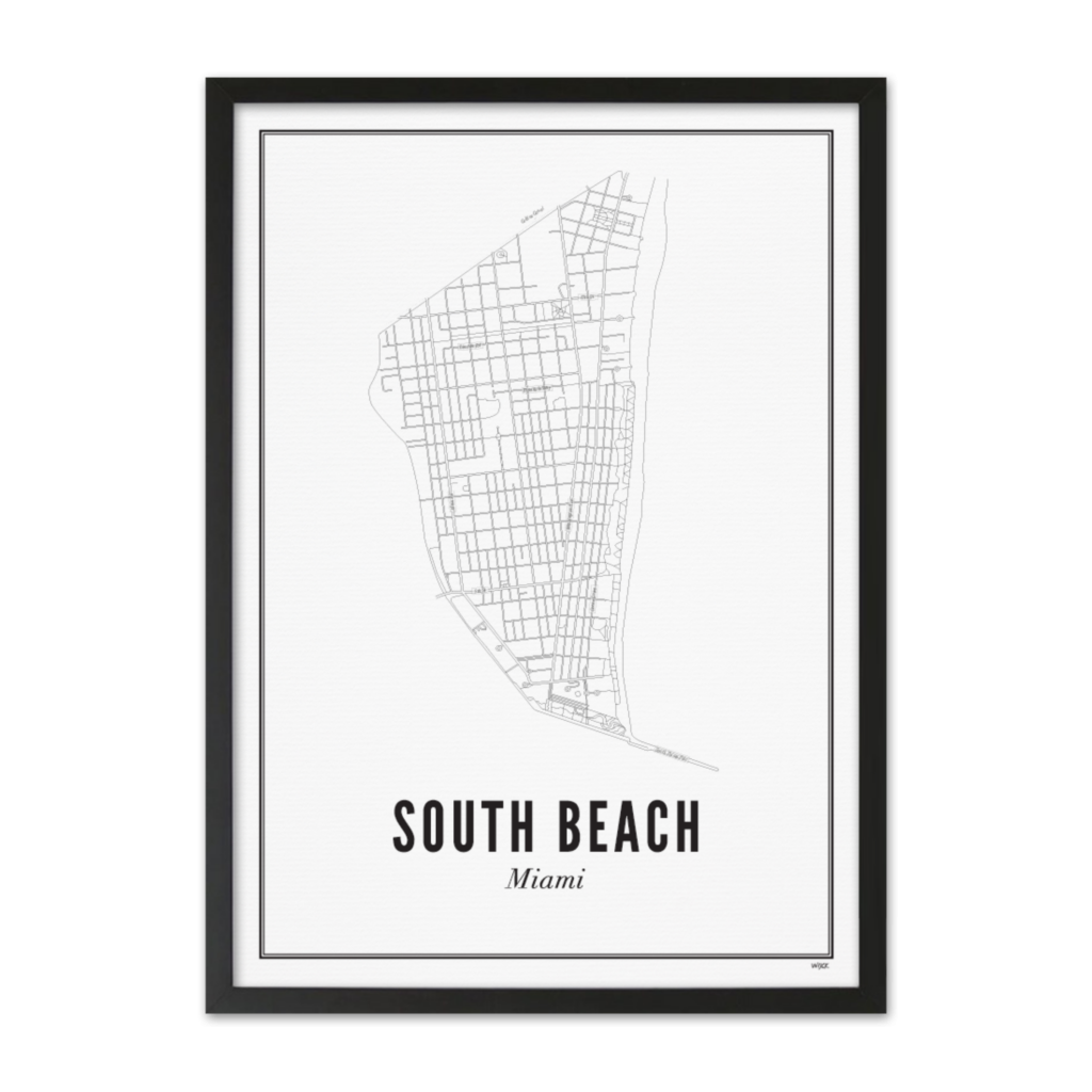 Affiches de Miami - South Beach | WIJCK.