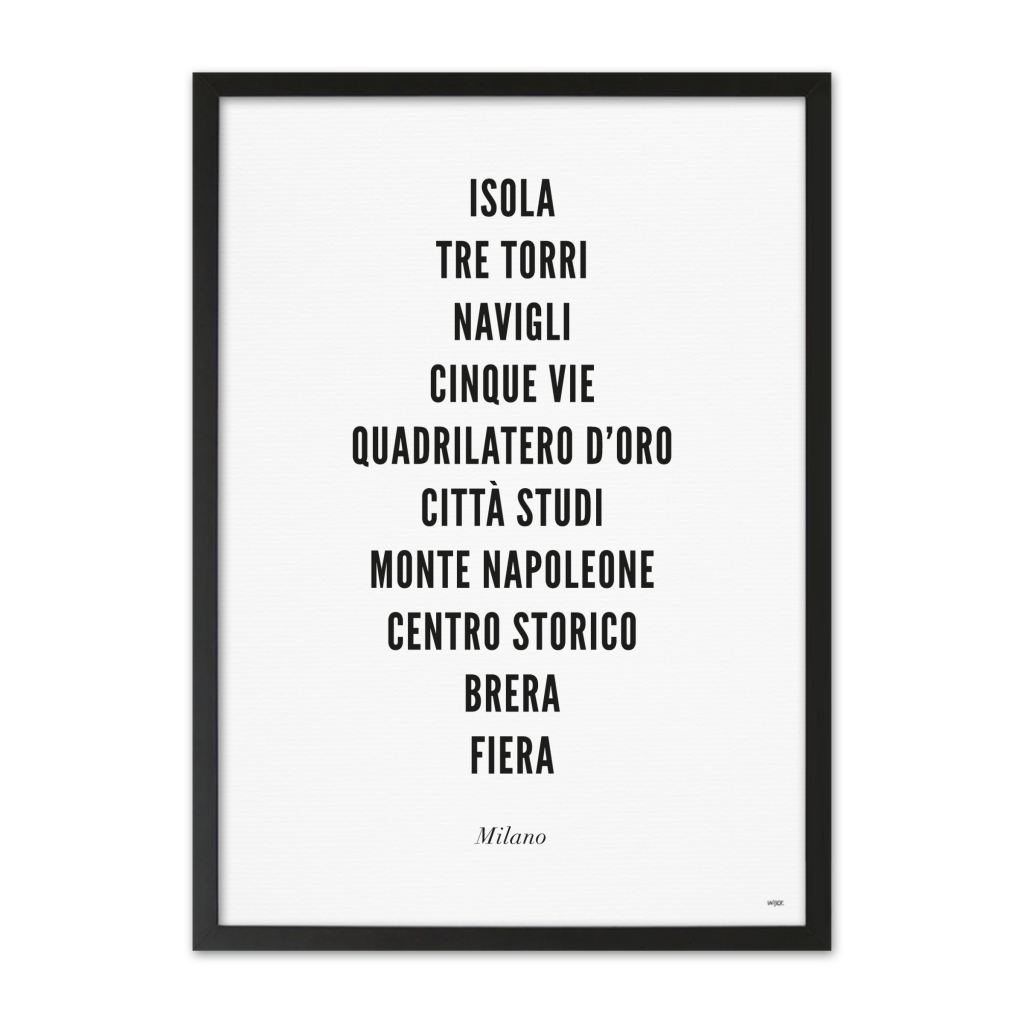 Poster of Milan - City | WIJCK.