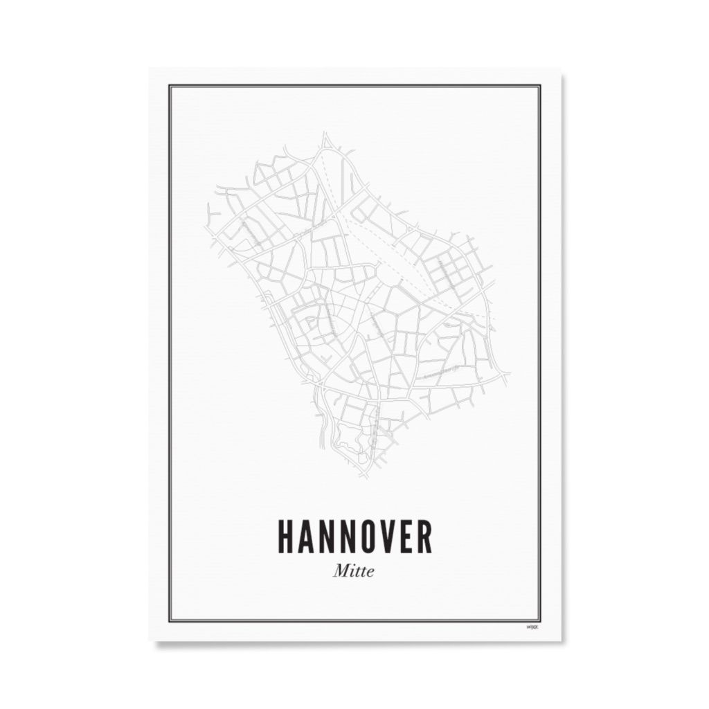 Affiches de Hanovre - Mitte | WIJCK.