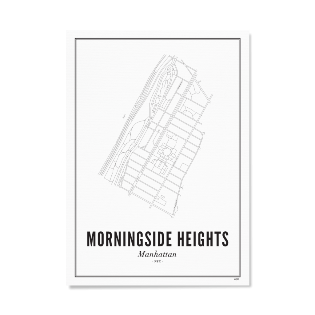 Affiches de New York - Morningside Heights | WIJCK.