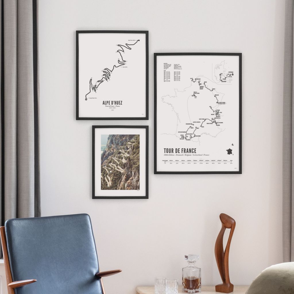 Affiches de Zigzagging Uphill | WIJCK.