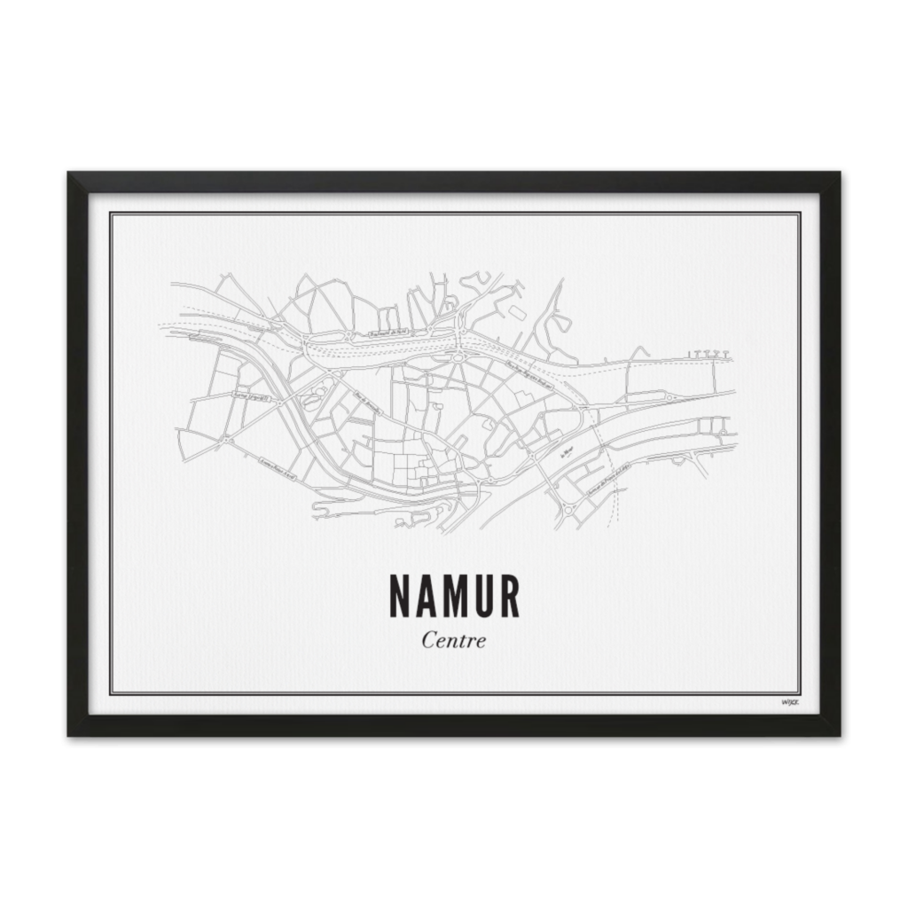 Poster of Namur - Centre | WIJCK.