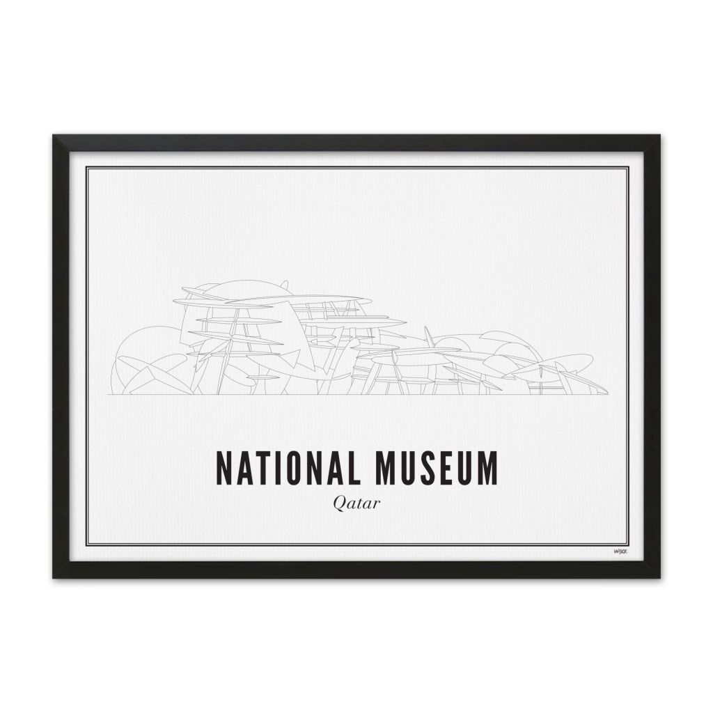 Affiches de Musée National du Qatar | WIJCK.