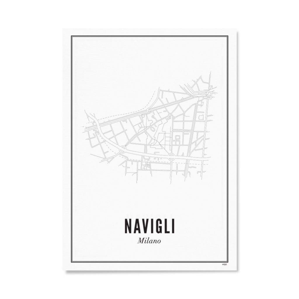 Affiches de Navigli - Milaan | WIJCK.