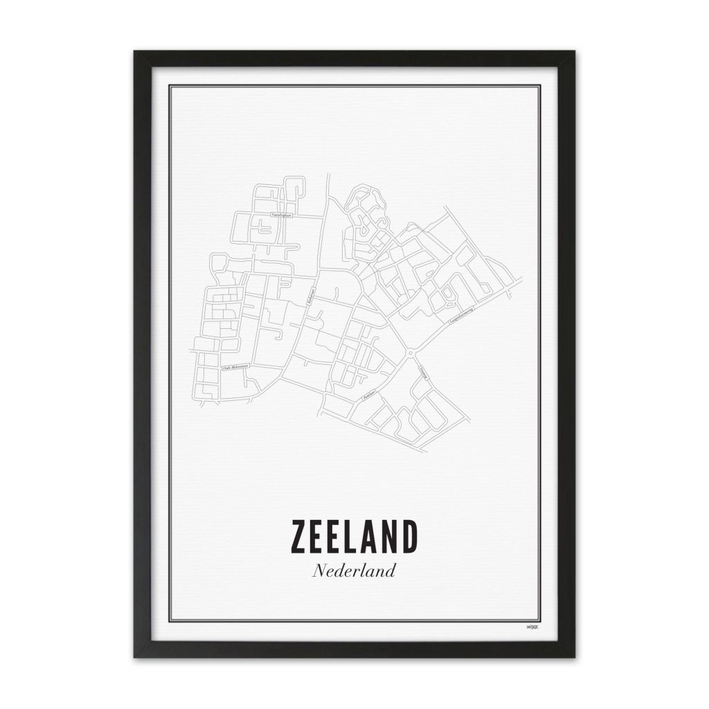 Poster van Zeeland (NB) - Nederland | WIJCK. 