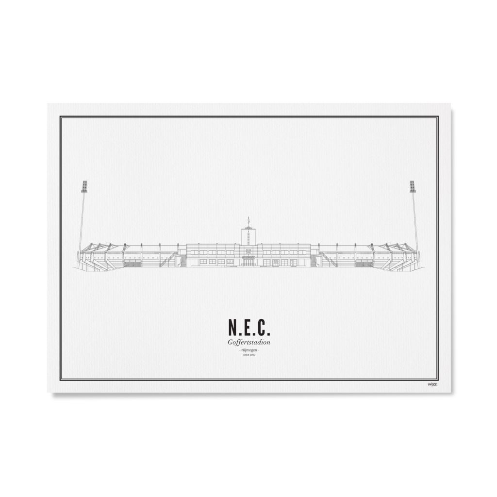 Poster von Goffertstadion | WIJCK.
