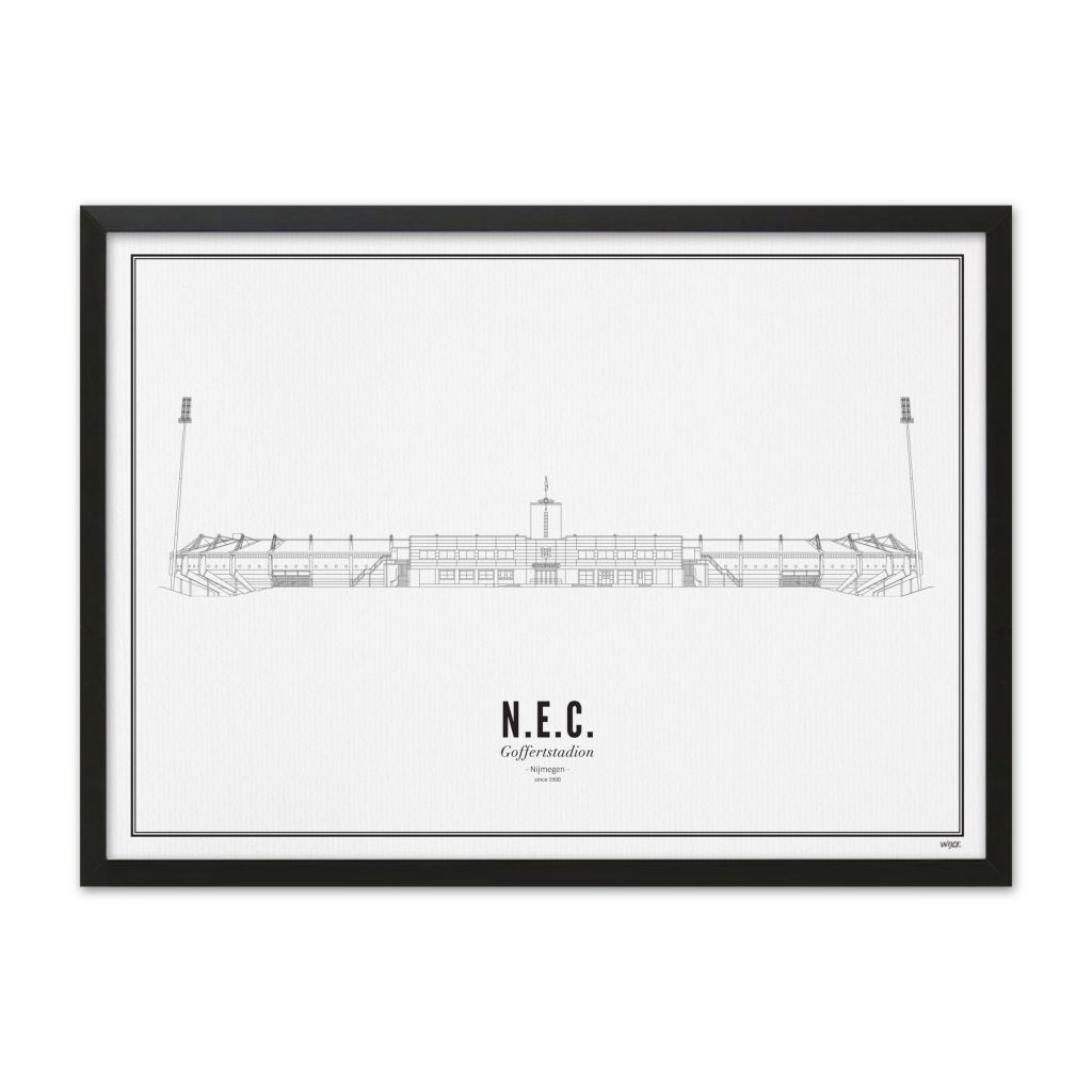 Poster von Goffertstadion | WIJCK.