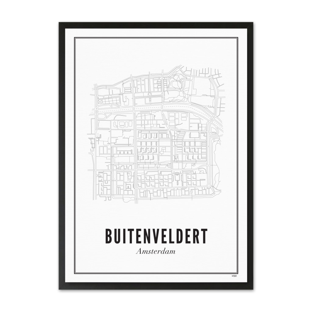 Affiches de Amsterdam - Buitenveldert | WIJCK.