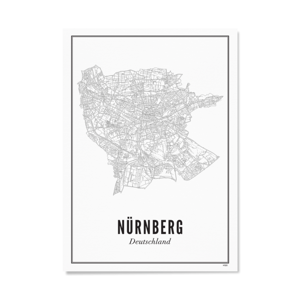 Affiches de Nuremberg - Ville | WIJCK.