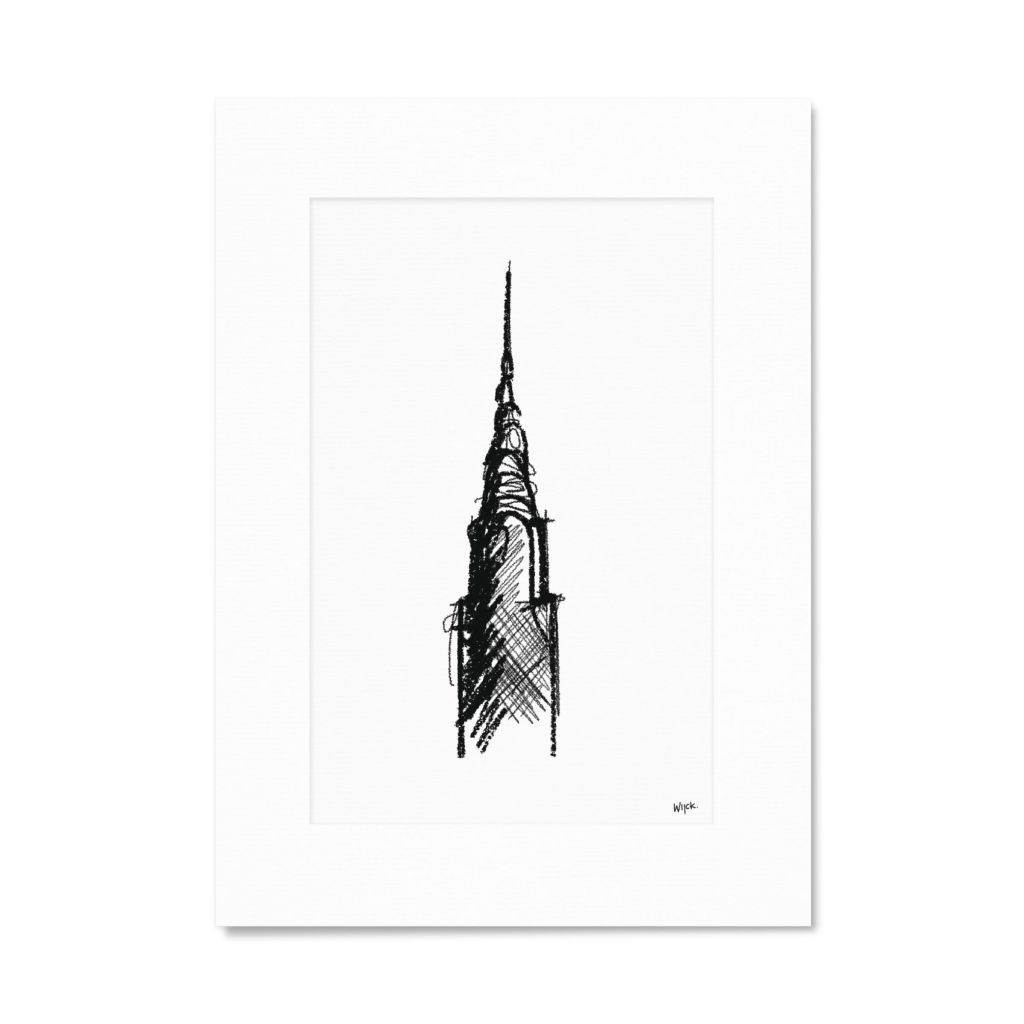Poster of New York - Chrysler Building | WIJCK.
