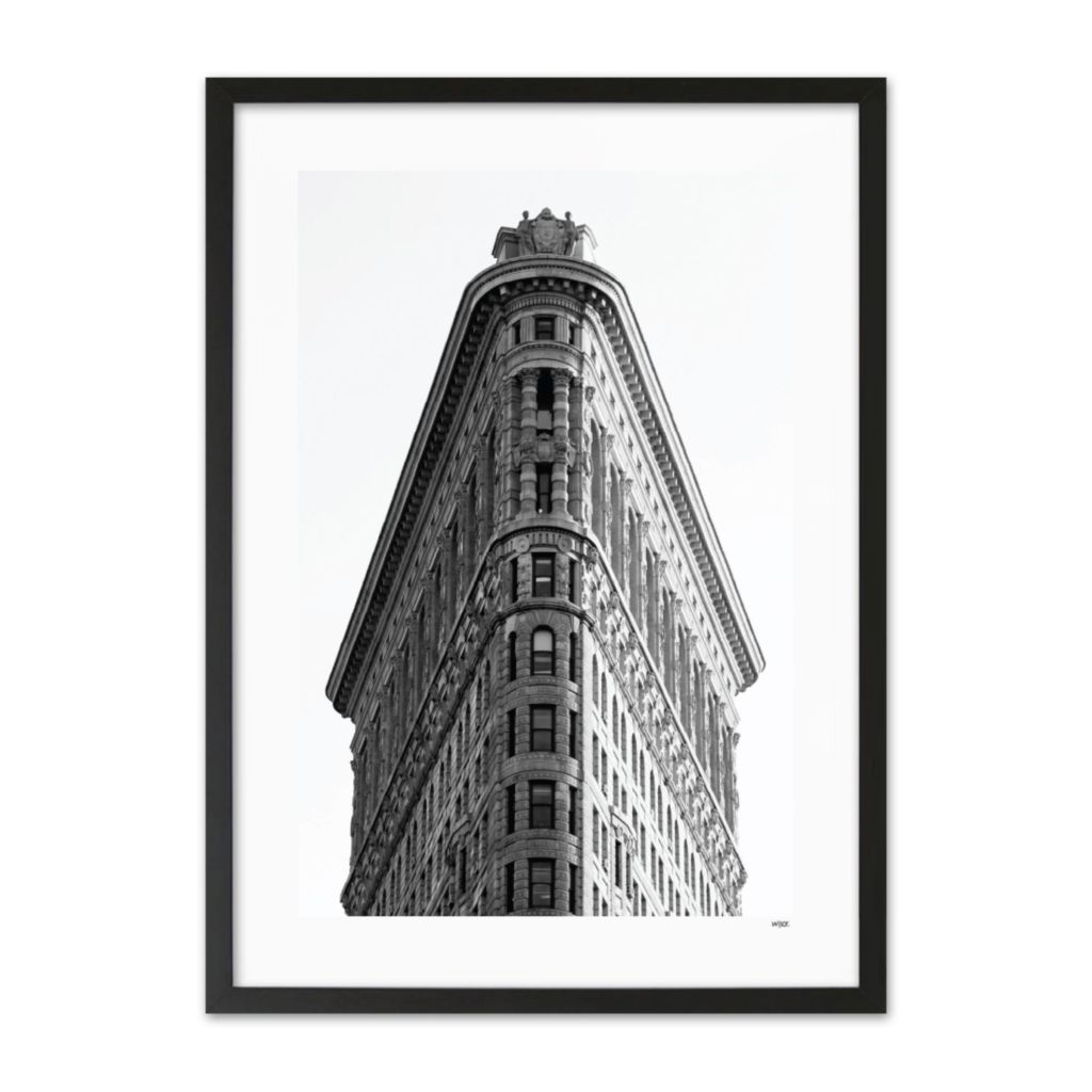 Poster von New York - Flatiron Building | WIJCK.