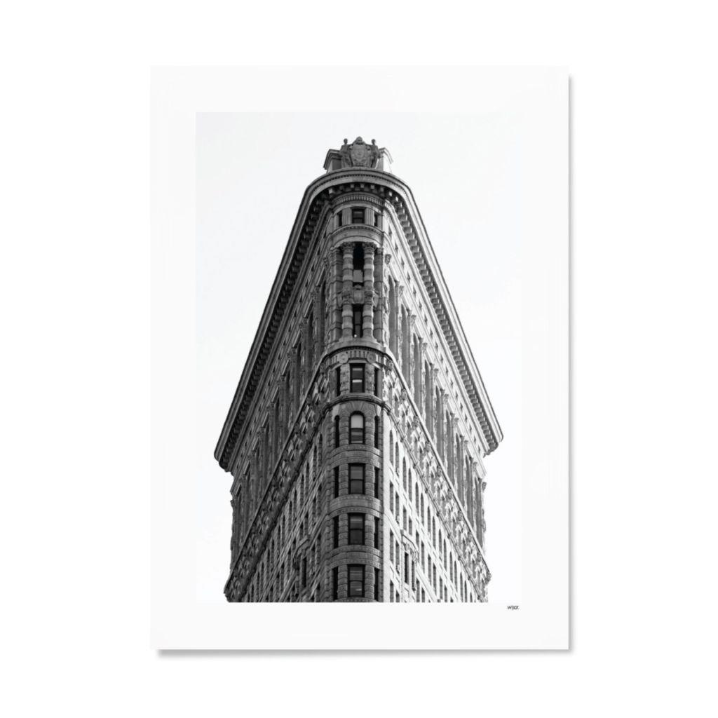 Poster von New York - Flatiron Building | WIJCK.