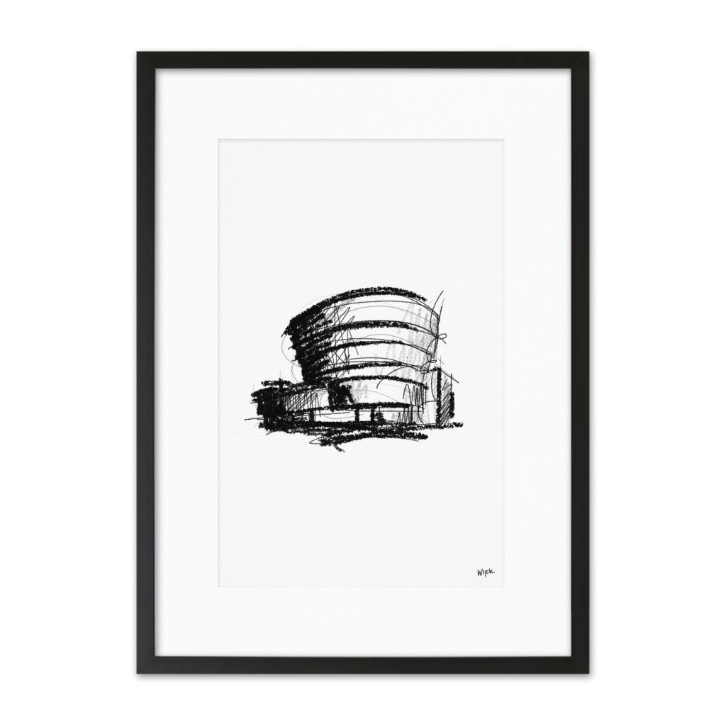 Poster of New York - Guggenheim | WIJCK.