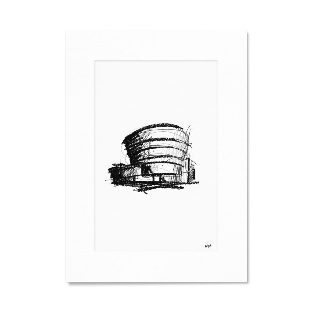 Poster of New York - Guggenheim | WIJCK.
