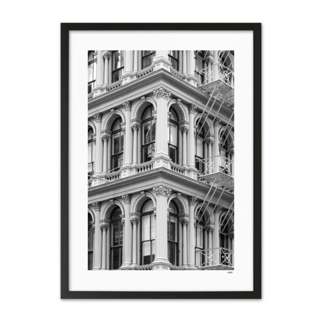Poster of New York - SoHo Facade | WIJCK.