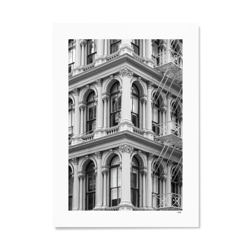 Poster of New York - SoHo Facade | WIJCK.