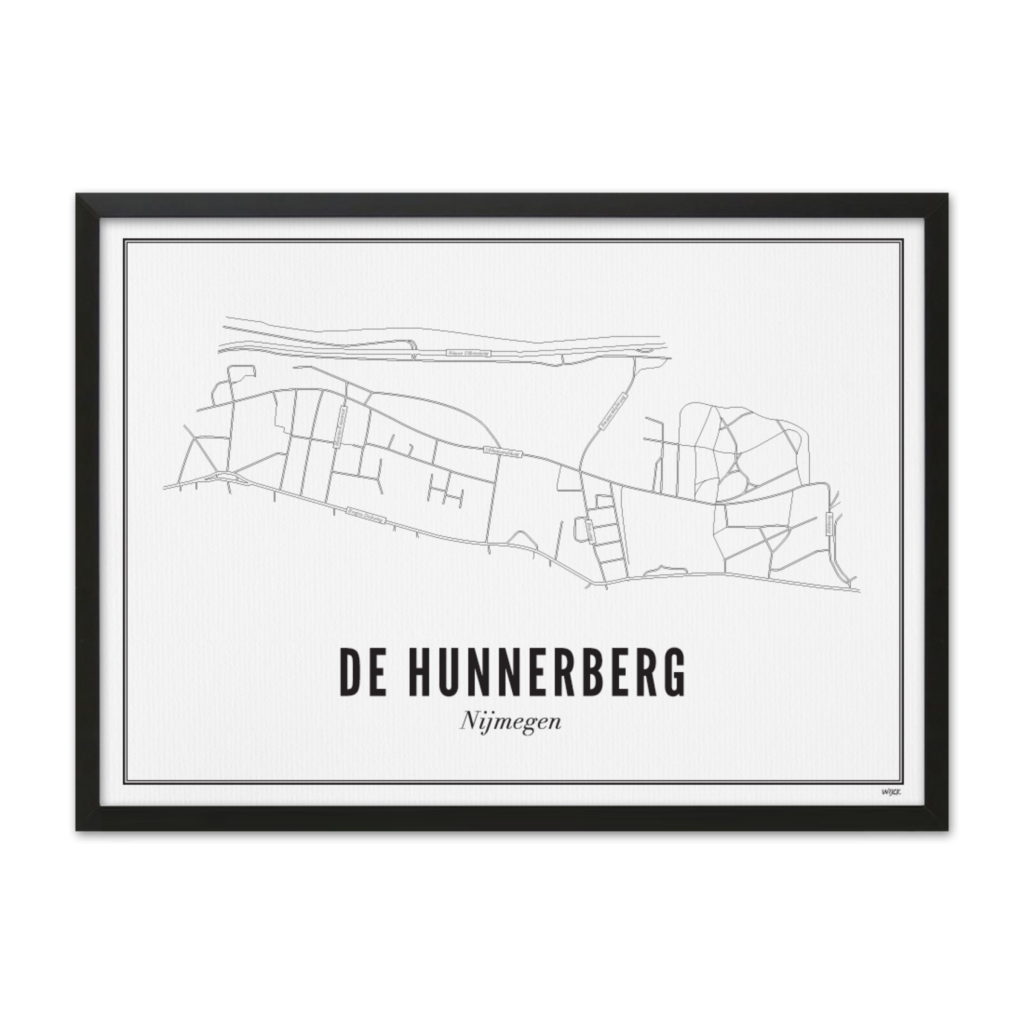 Poster von Nijmegen - The - Hunnerberg | WIJCK.