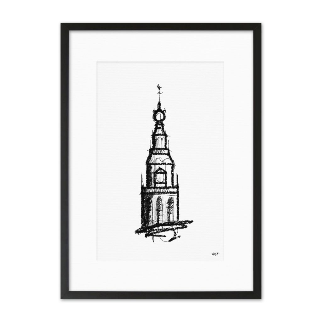 Poster von Nijmegen - Stevenskerk | WIJCK.