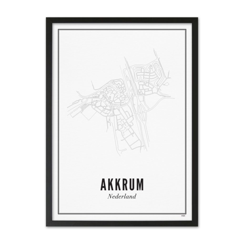 Affiches de Akkrum - Ville | WIJCK.