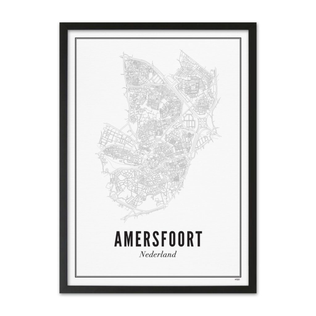 Poster van Amersfoort - Stad | WIJCK. 
