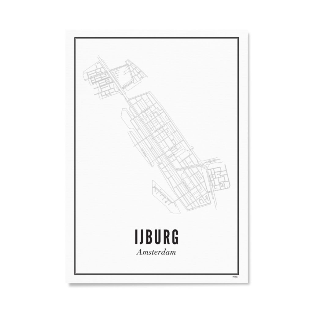 Affiches de Amsterdam - IJburg | WIJCK.