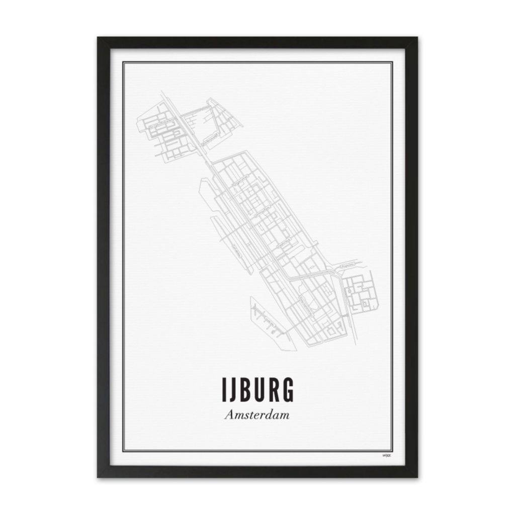 Affiches de Amsterdam - IJburg | WIJCK.