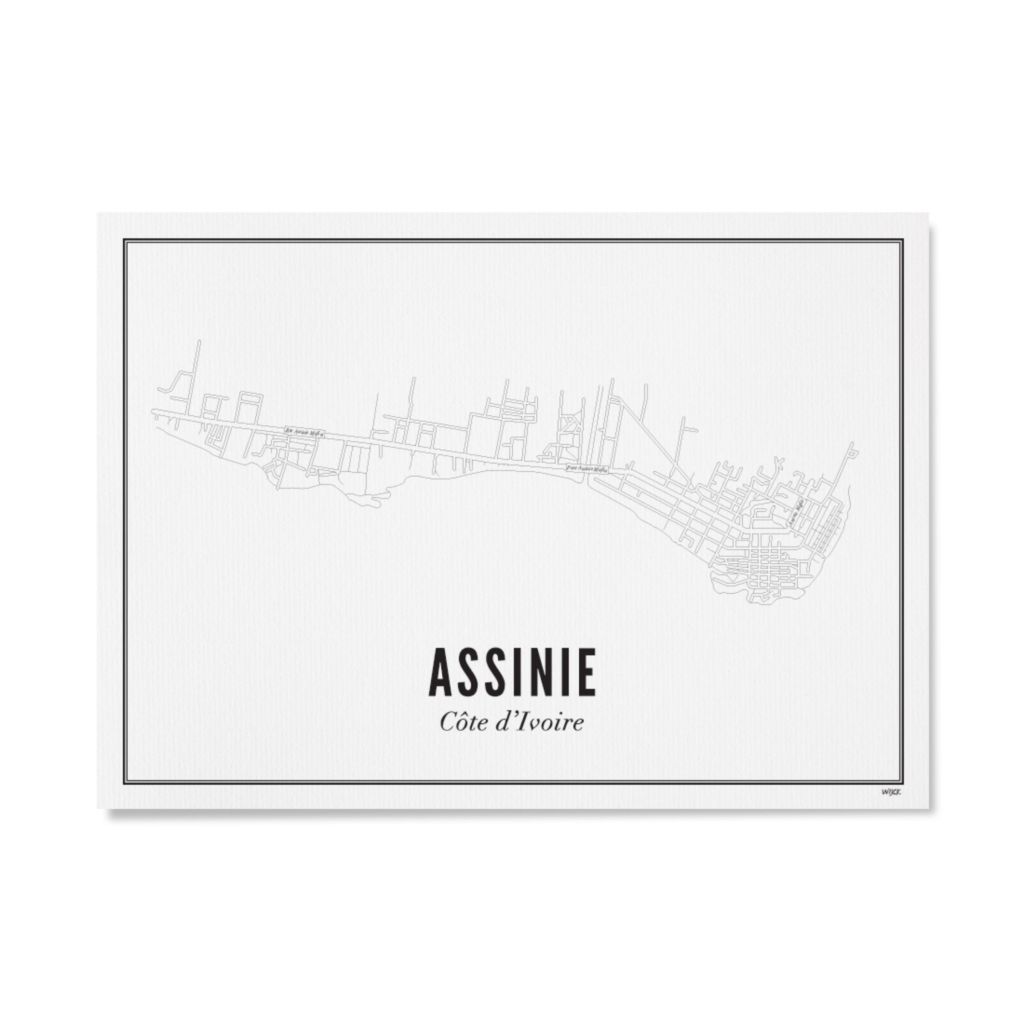Affiches de Assinie - Stad | WIJCK.