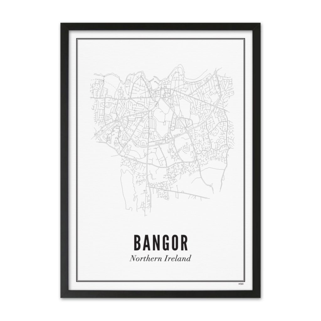Poster of Bangor - City | WIJCK.