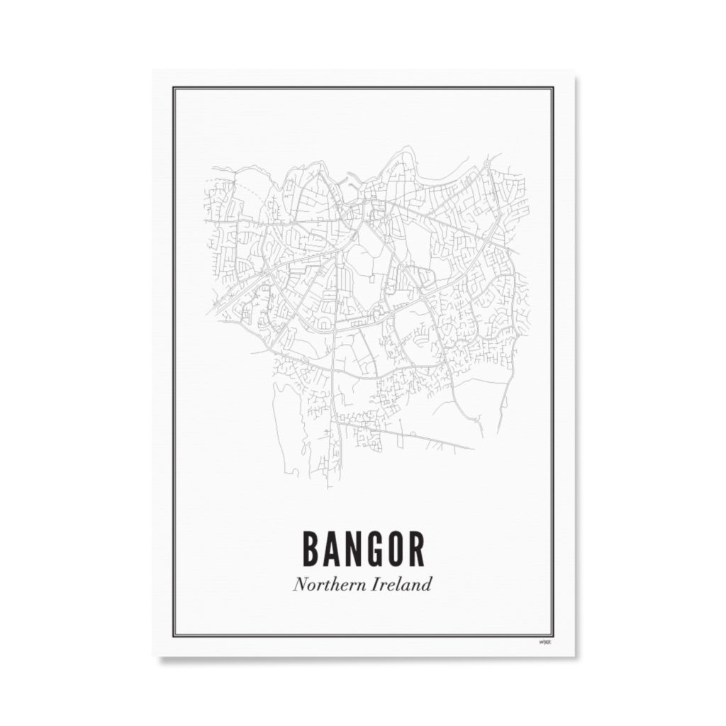 Poster of Bangor - City | WIJCK.