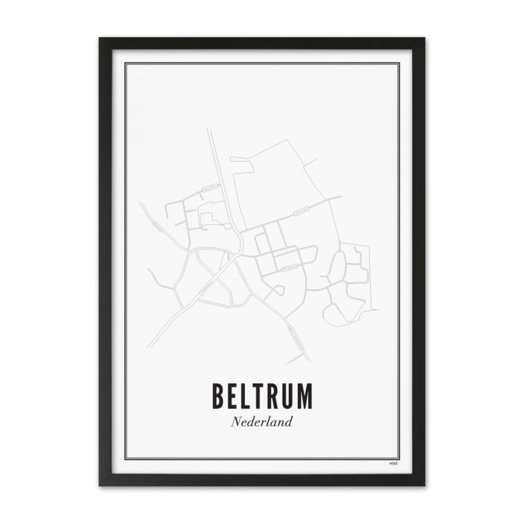 Poster von Beltrum - Stadt | WIJCK.