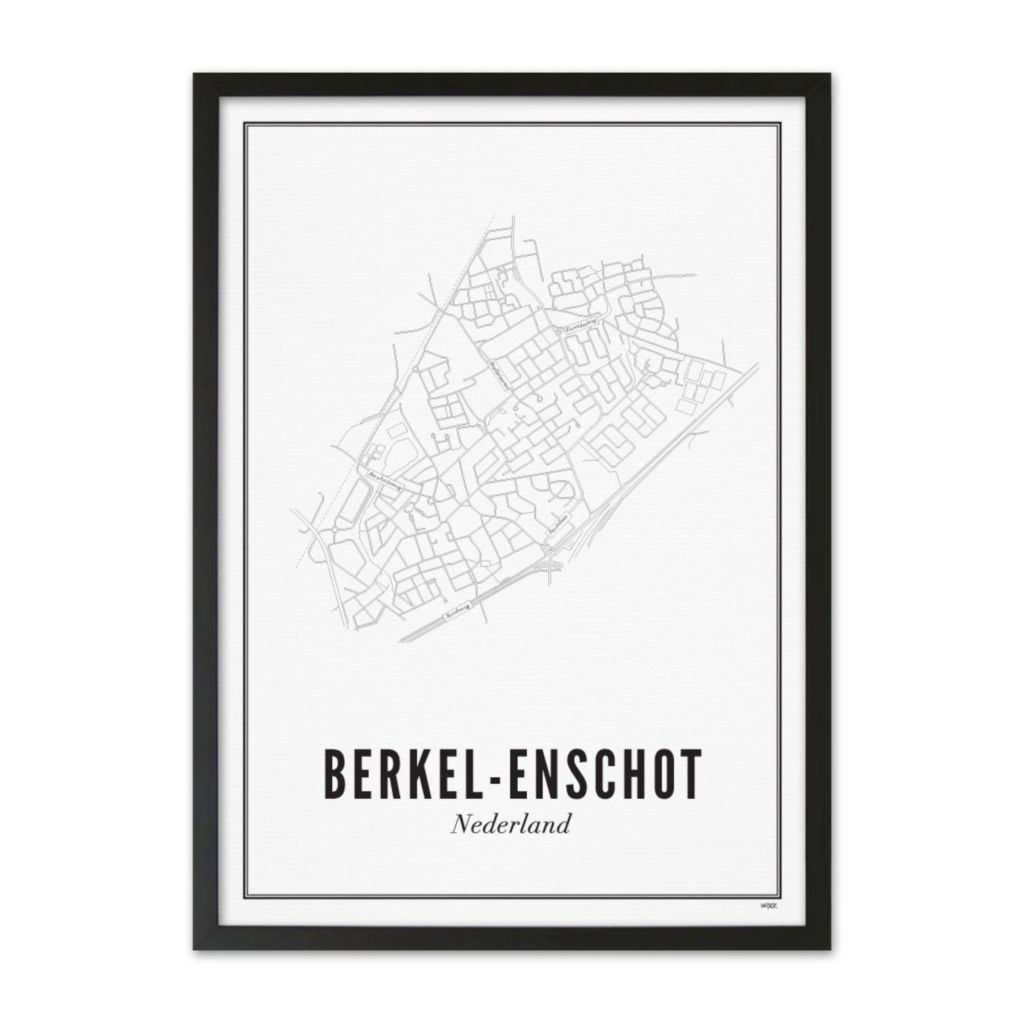 Poster of Berkel-Enschot - City | WIJCK.