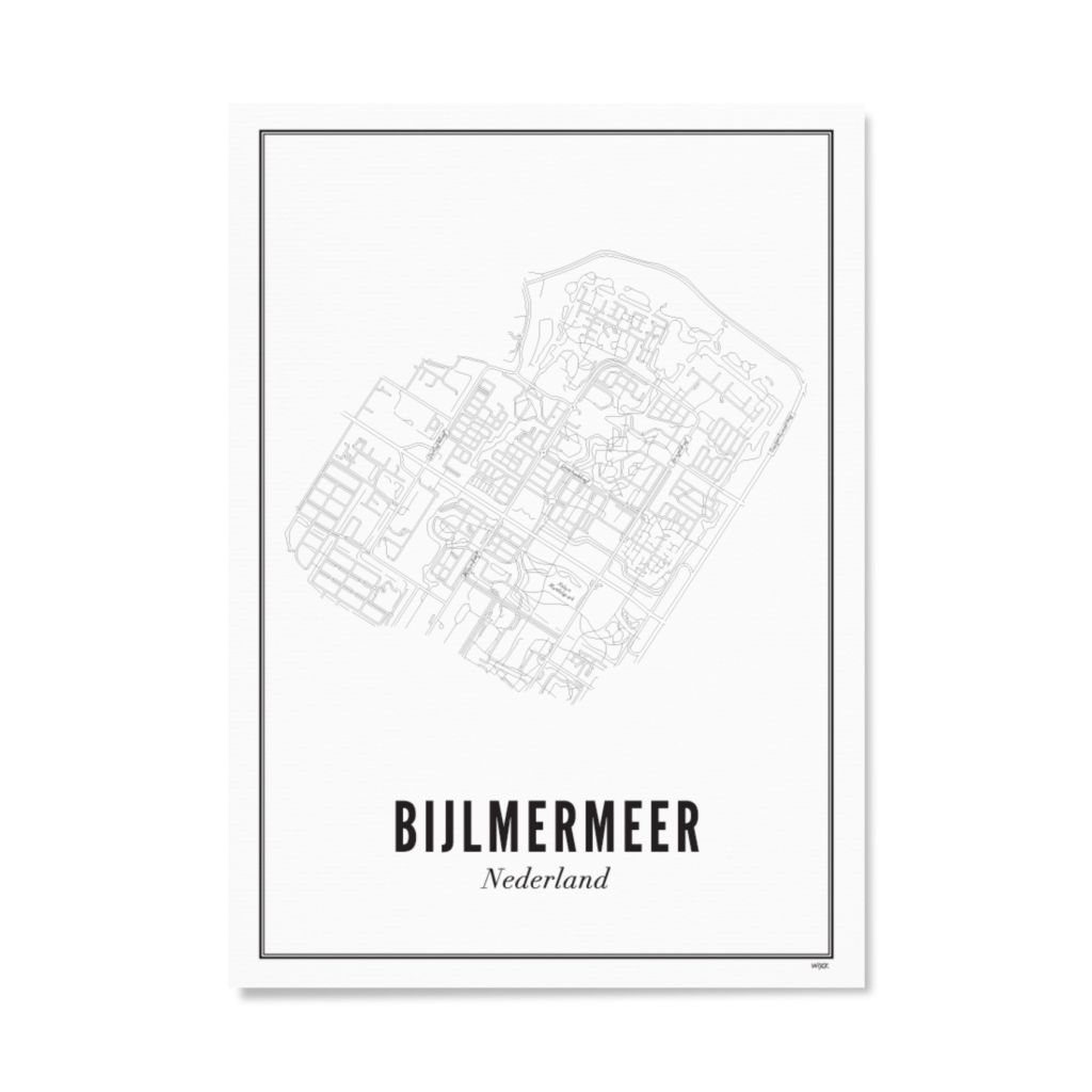 Affiches de Amsterdam - Bijlmermeer | WIJCK.