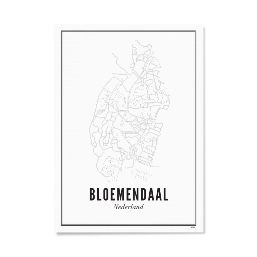 Poster von Bloemendaal | WIJCK.