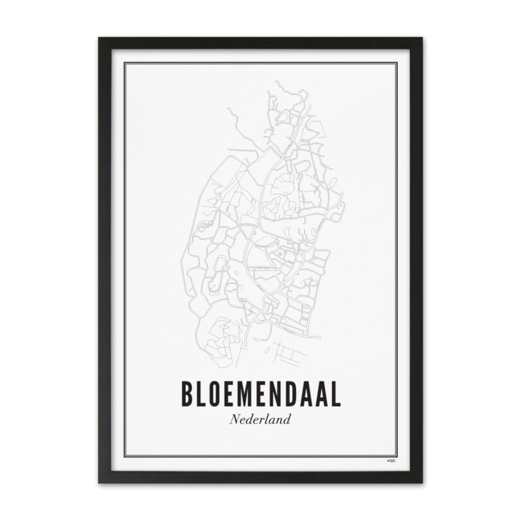 Poster von Bloemendaal | WIJCK.