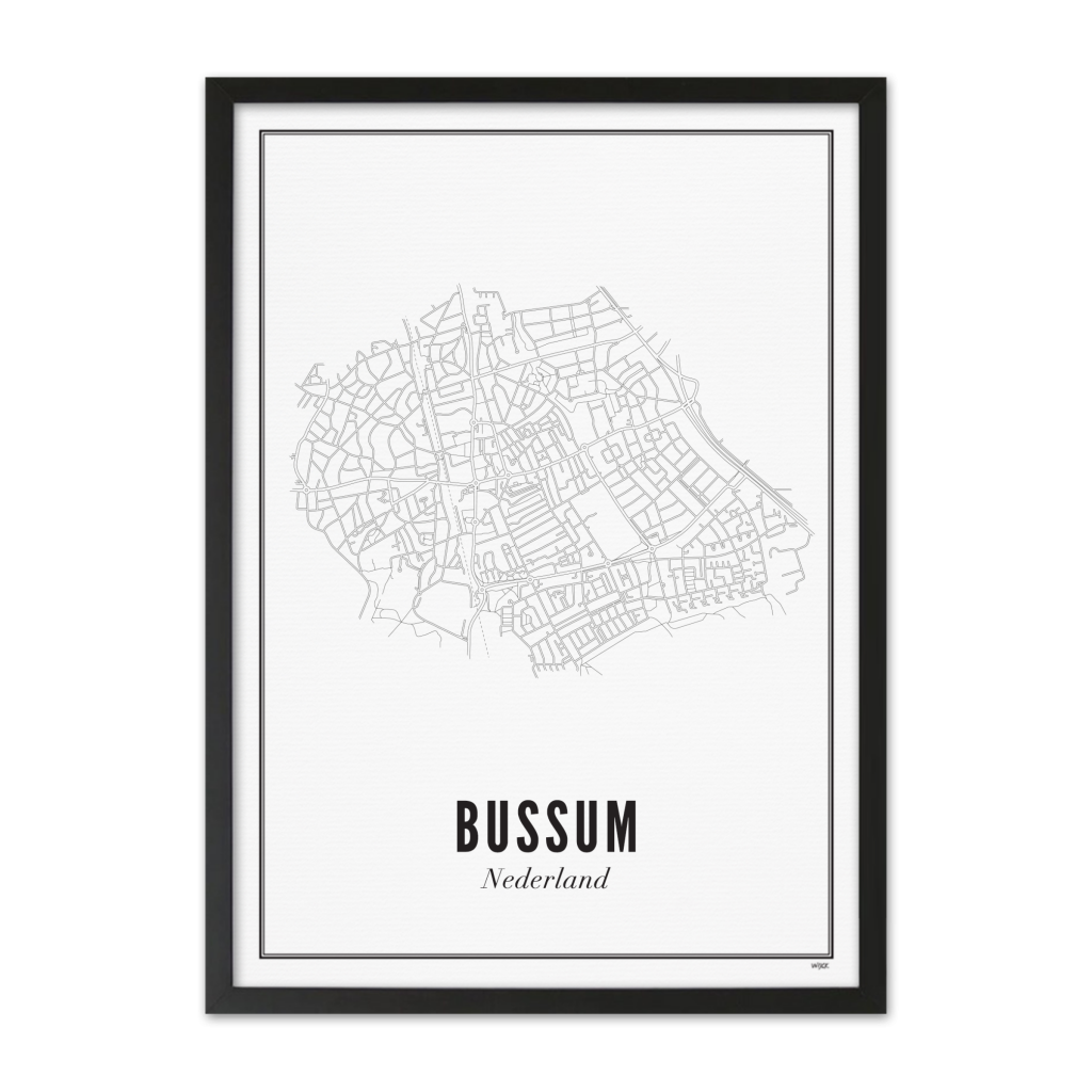 Poster of Bussum - City | WIJCK.