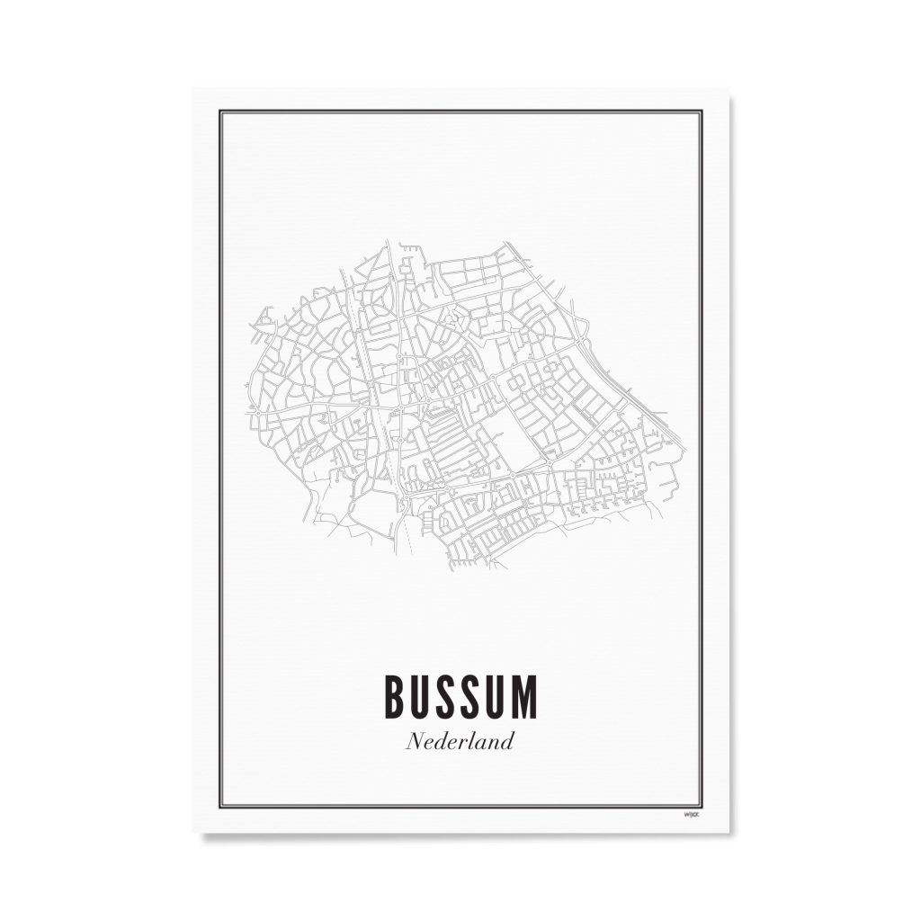 Poster of Bussum - City | WIJCK.