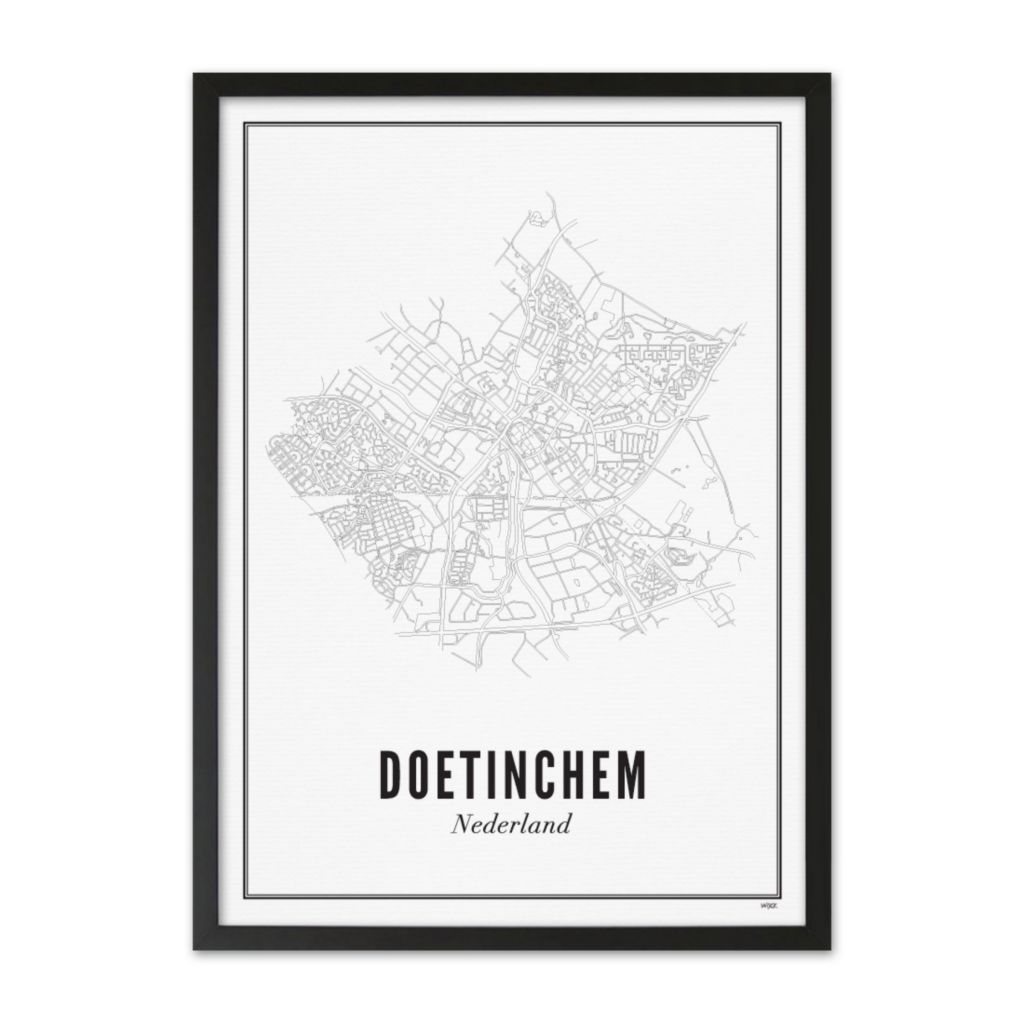 Poster van Doetinchem - Stad | WIJCK. 