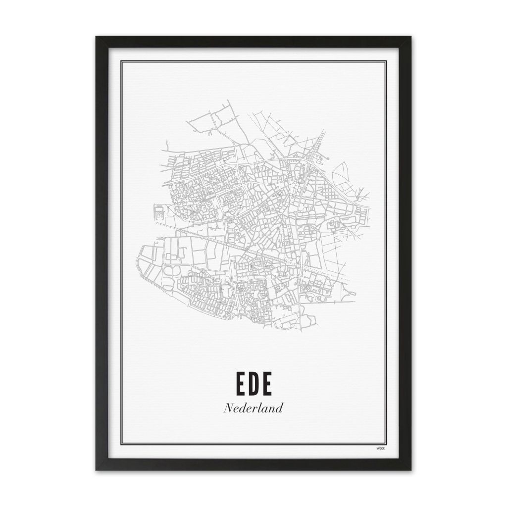 Poster van Ede - Stad | WIJCK. 