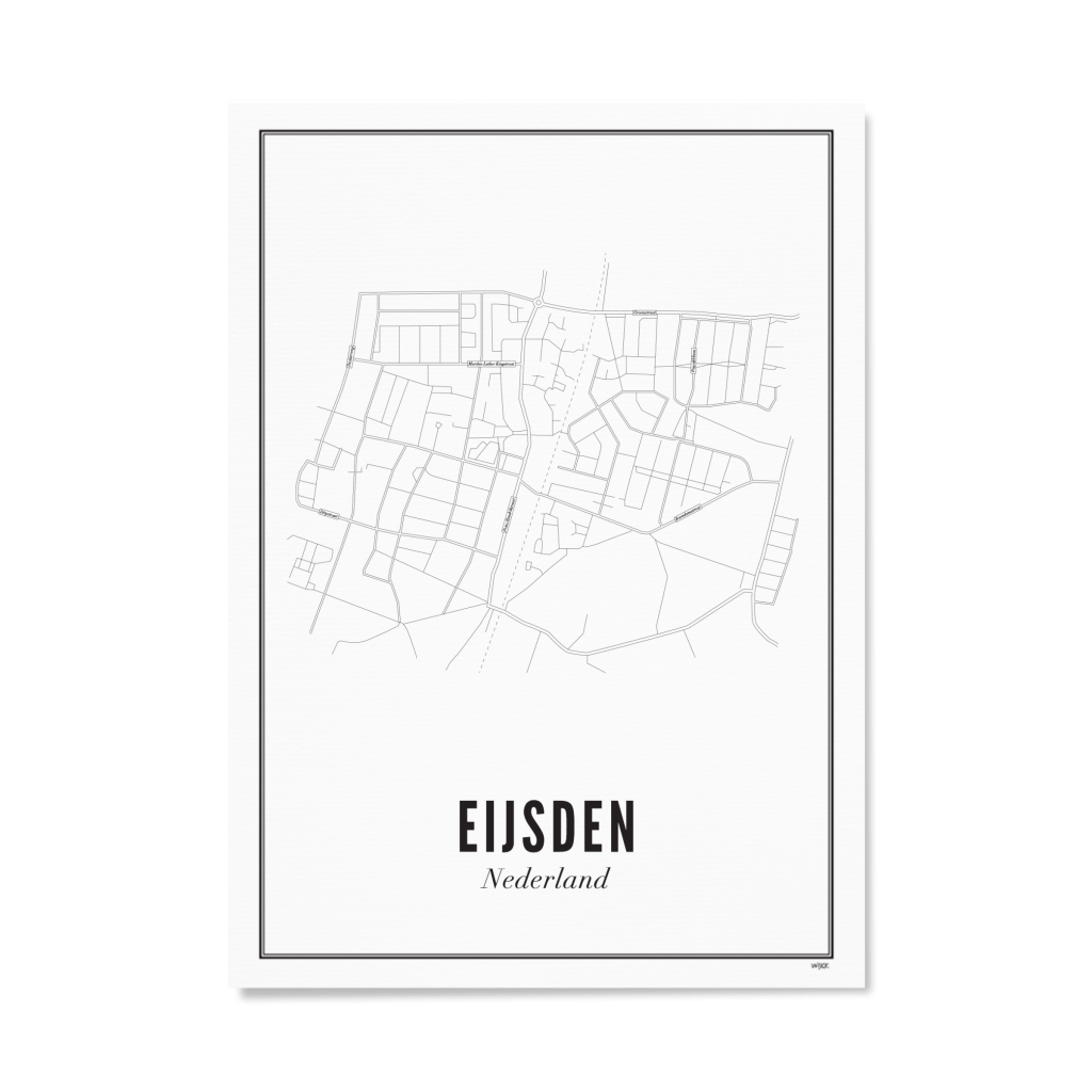 Poster of City - Eijsden | WIJCK.