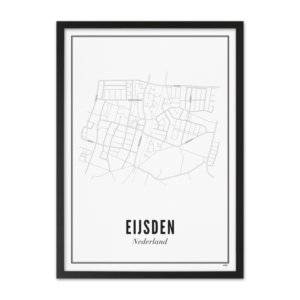 Poster of City - Eijsden | WIJCK.